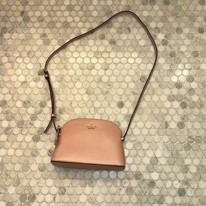 Light Pink Large Late Spade Crossbody purse
